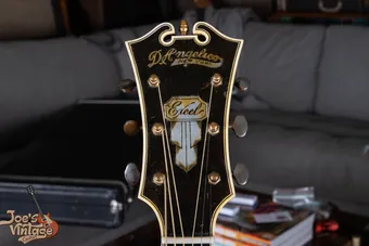 Vintage 1940s D'Angelico Excel Headstock