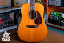 Classic Martin D-18 Acoustic with Solid Wood Construction