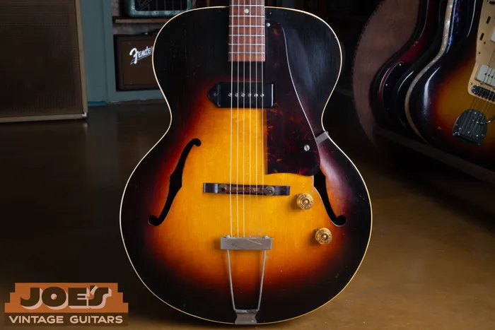 A 1954 Gibson ES-125 in sunburst finish.