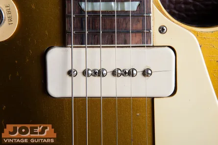 P-90 soapbar pickup on a 1956 Gibson Les Paul Standard