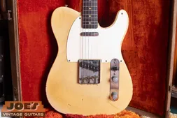 Vintage 1960 blonde Fender Telecaster electric guitar