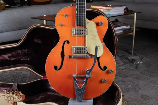 Vintage 1960 Gretsch 6120 In Western Orange That Joe Bought And Appraised