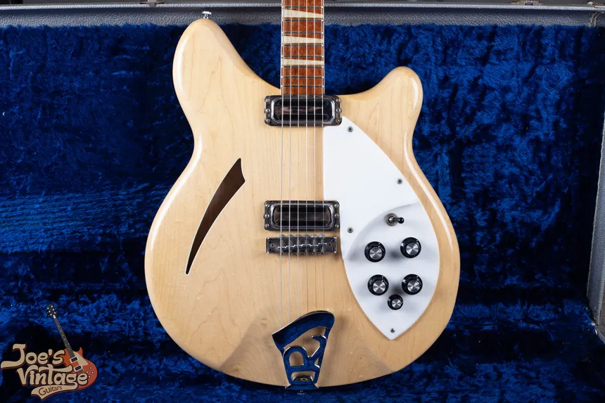 1960s Rickenbacker 360 in Mapleglo natural finish