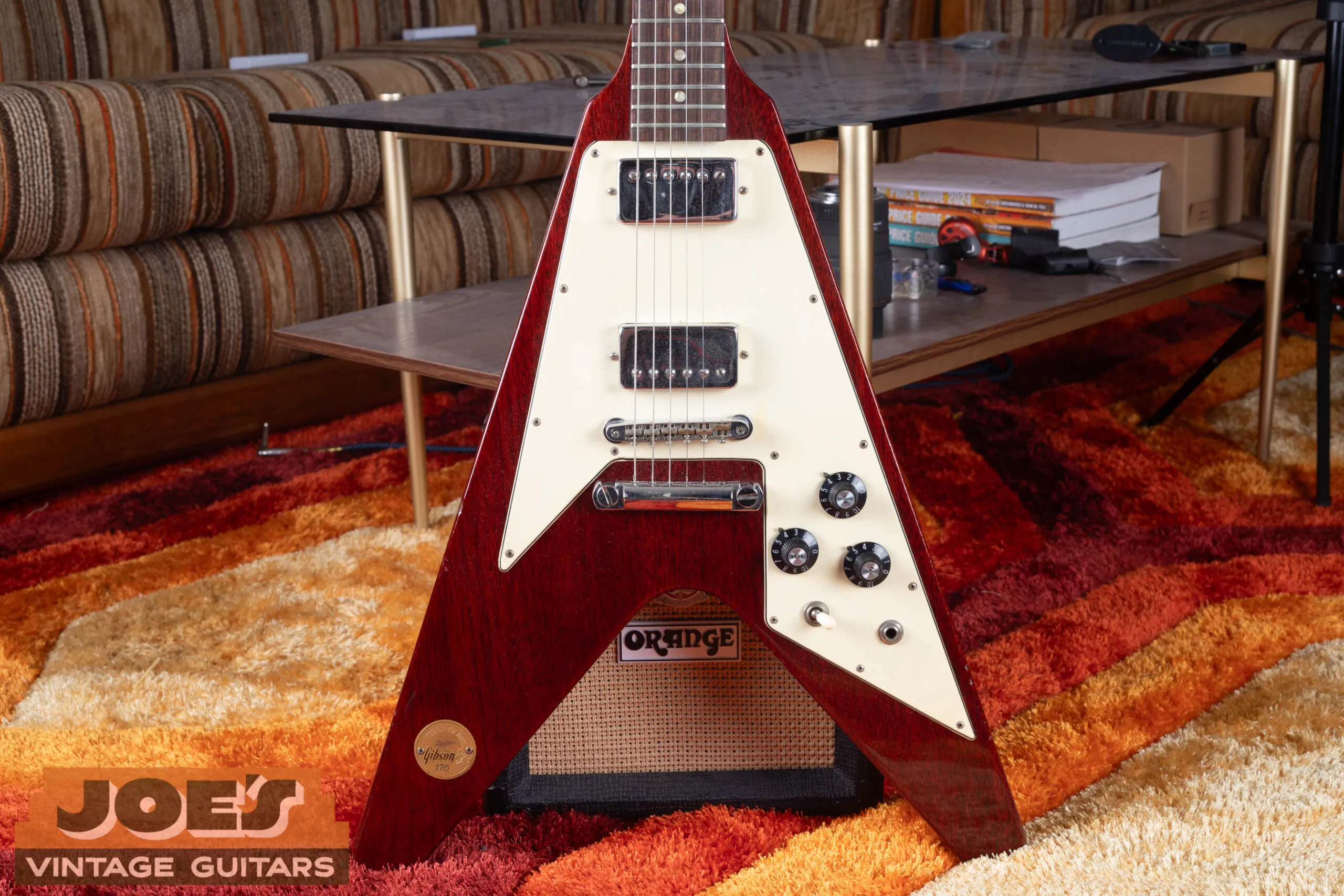 1971 Gibson Flying V Medallion, rare and valuable Norlin-era Gibson electric guitar