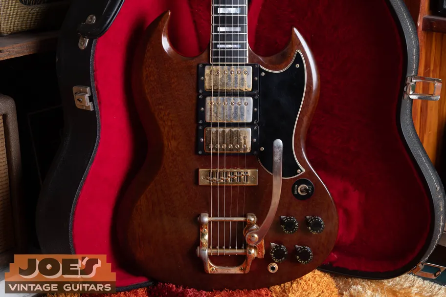 1972 Gibson SG Custom three pickup gold hardware