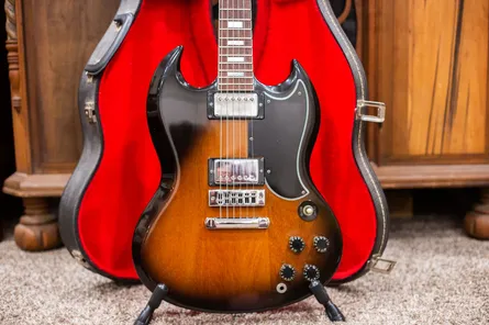 1975 Gibson SG Tobacco Burst sunburst finish Norlin era