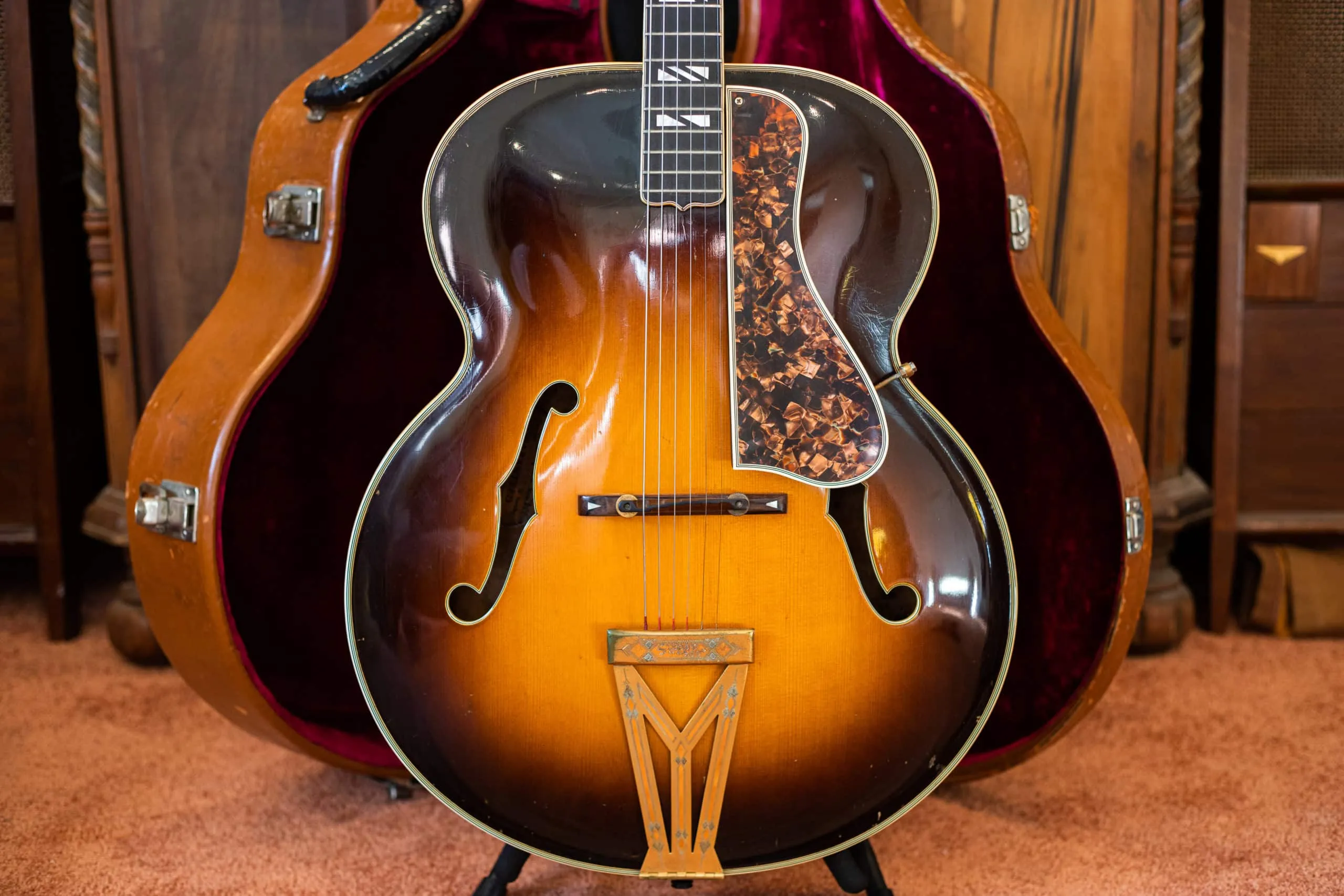 Pre-war Gibson Super 400 archtop guitar, one of the most collectible vintage Gibson acoustics