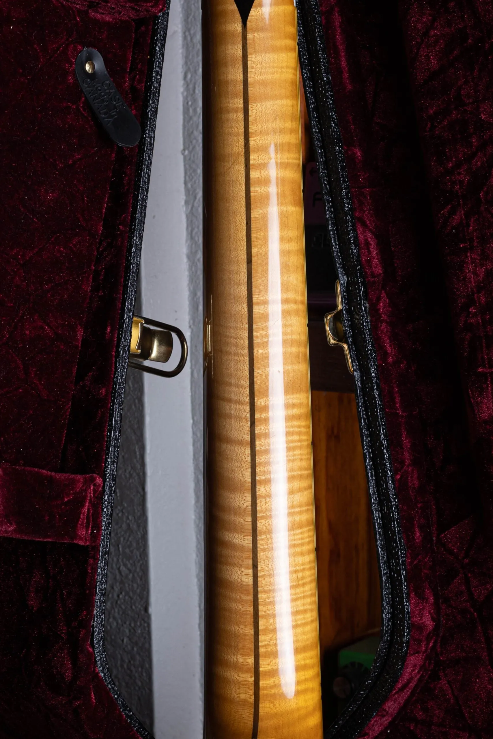 Gibson Byrdland 3-piece maple neck with walnut center strip, original neck construction 1955 to 1962
