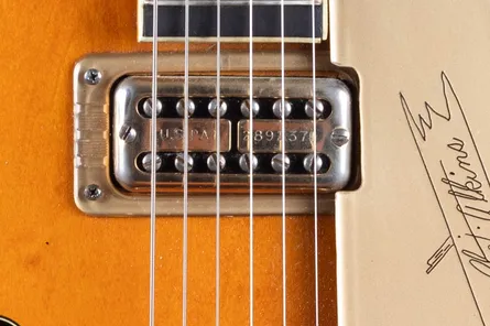 Gretsch Filter'Tron humbucker, dual-coil cover with two rows of threaded pole pieces